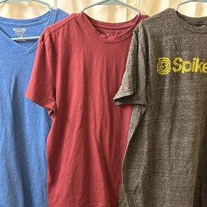 Men's Spikeball 3 Pack Tshirt Bundle